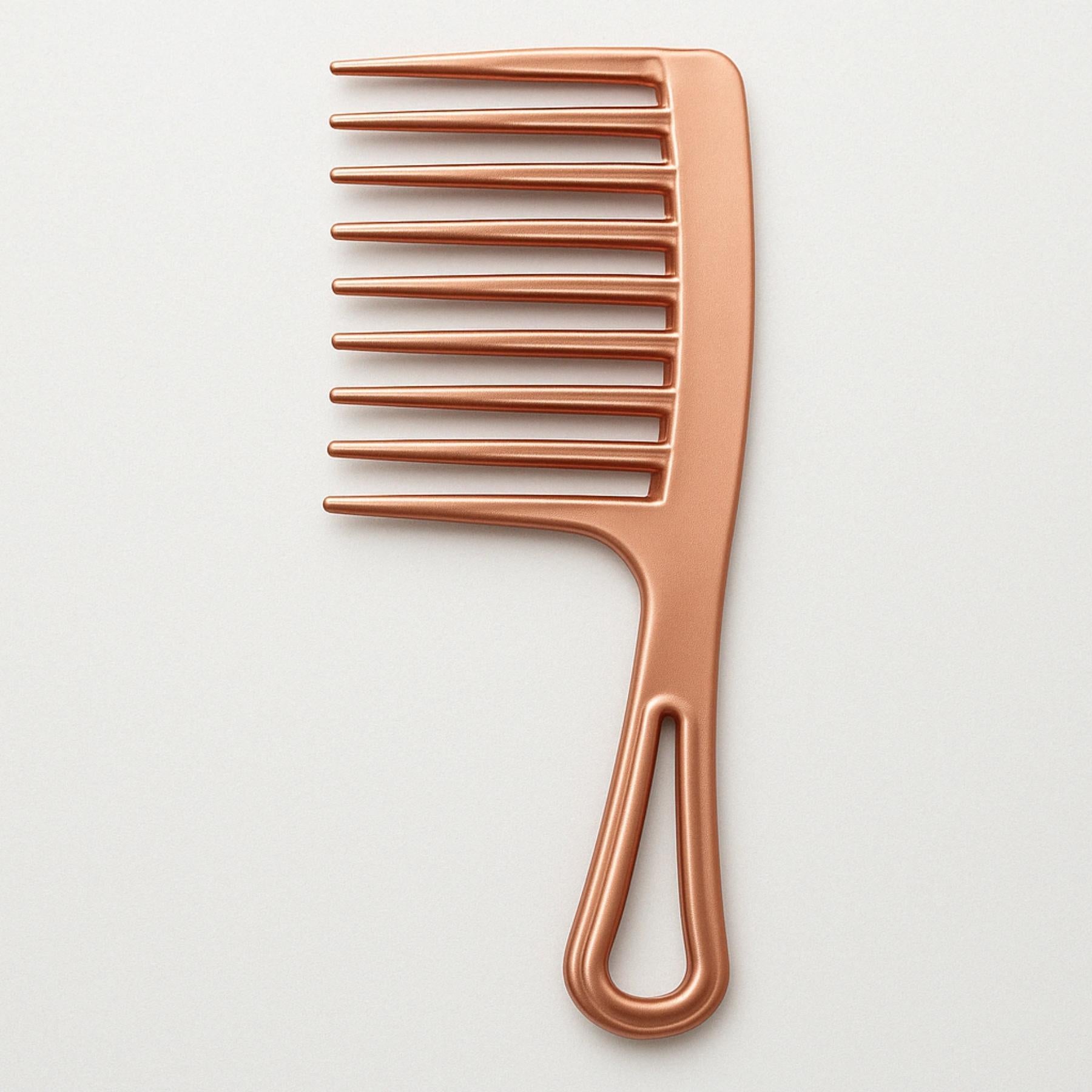 Peigne Larges Dents Satiné – Démêlage Doux & Élégant